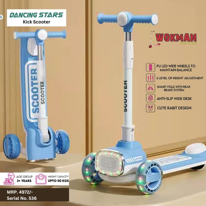 Dancing Stars Kick Scooter By Wokman