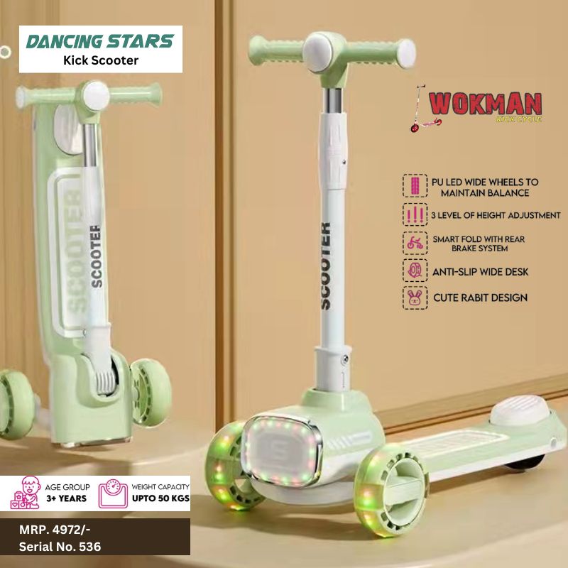 Dancing Stars Kick Scooter By Wokman